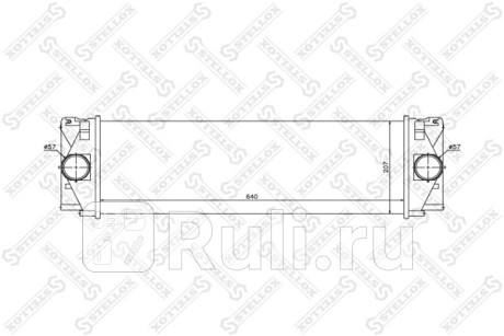 10-40206-SX - Интеркулер (STELLOX) Mercedes Sprinter 906 рестайлинг (2013-2021) для Mercedes Sprinter 906 (2013-2021) рестайлинг, STELLOX, 10-40206-SX