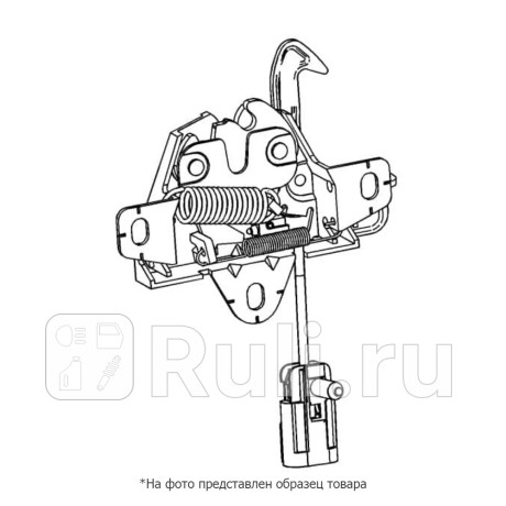 Замок капота hyundai elantra iv/avante 06-11 SAT ST-135-0025  для Разные, SAT, ST-135-0025