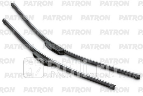 Щетки стеклоочистителя 65см + 55см к-кт плоская hook  только под короткий крюк 9x3 ford transit 2000- PATRON PWB560-FS  для Разные, PATRON, PWB560-FS
